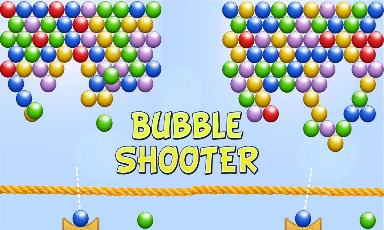 #1. The Bubble Shooter. (Windows) By: G Soft Team