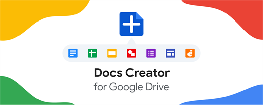 Google Drive Mini - Docs Creator marquee promo image