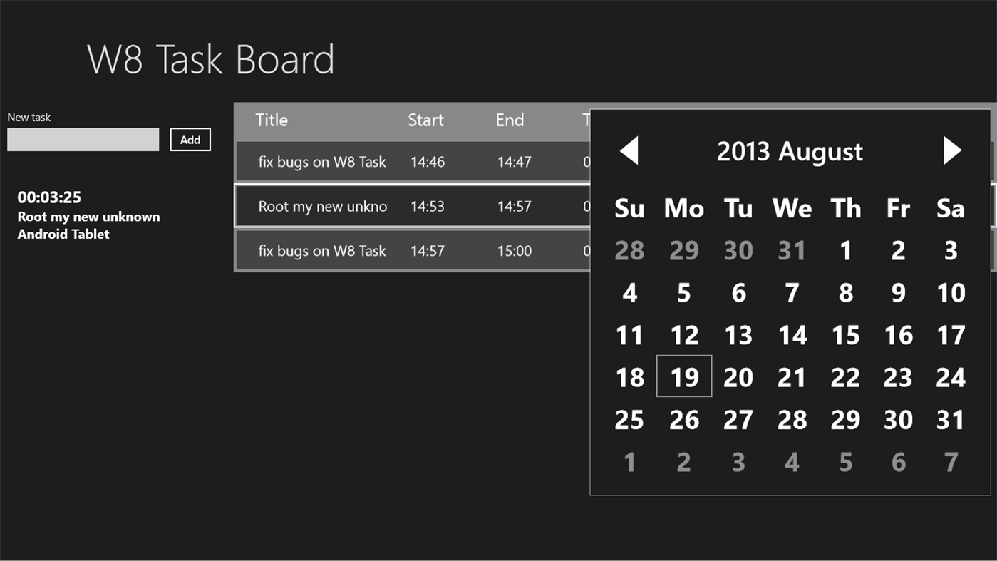 #4. W8 Task Board (Windows) 由: Andy74