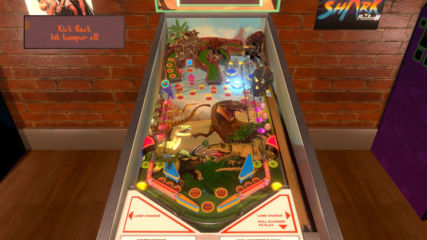 #6. Jurassic Pinball (Xbox) Podle: Super PowerUP Games