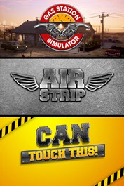 ゲームバンドル: Gas Station Simulator、Airstrip DLC および Can Touch This DLC