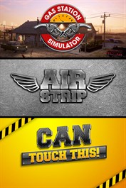 пакет игры: Gas Station Simulator, Airstrip DLC и Can Touch This DLC