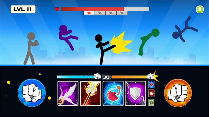 Play Stickman Fighter: Mega Brawl online for Free on PC & Mobile