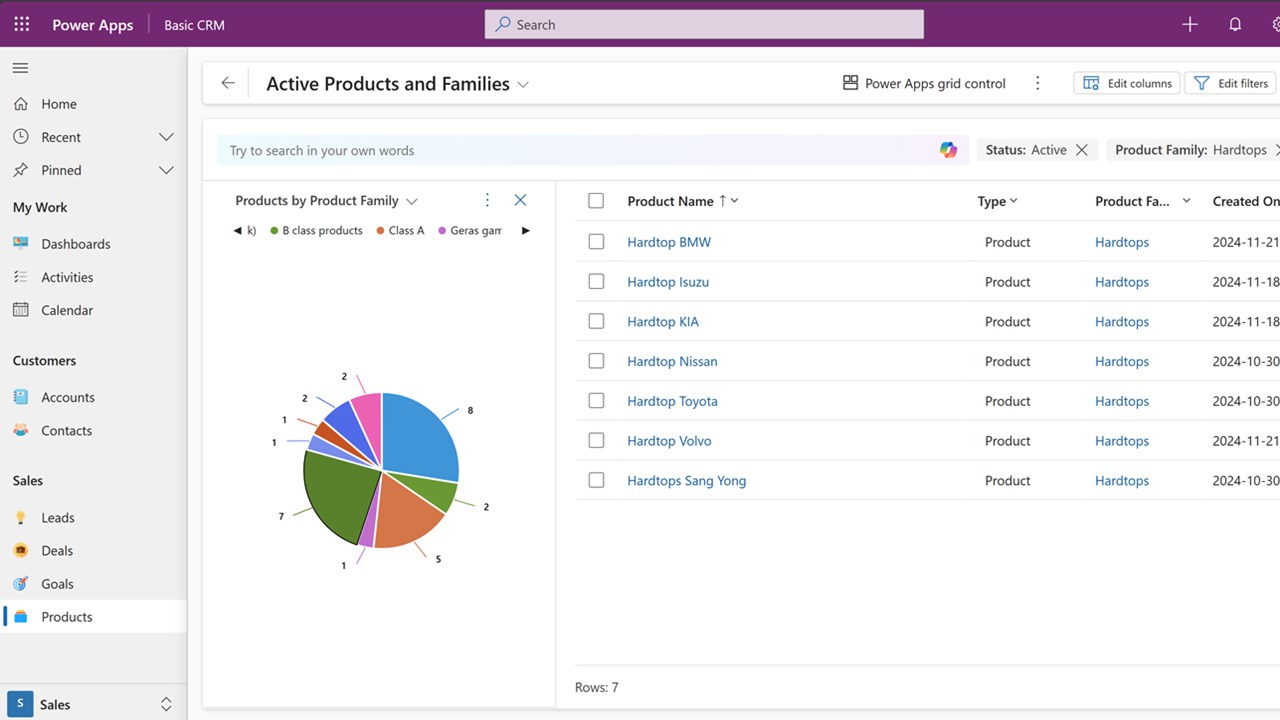Snapshot 2 of Softera Basic CRM – Seamless CRM for Microsoft 365 Users