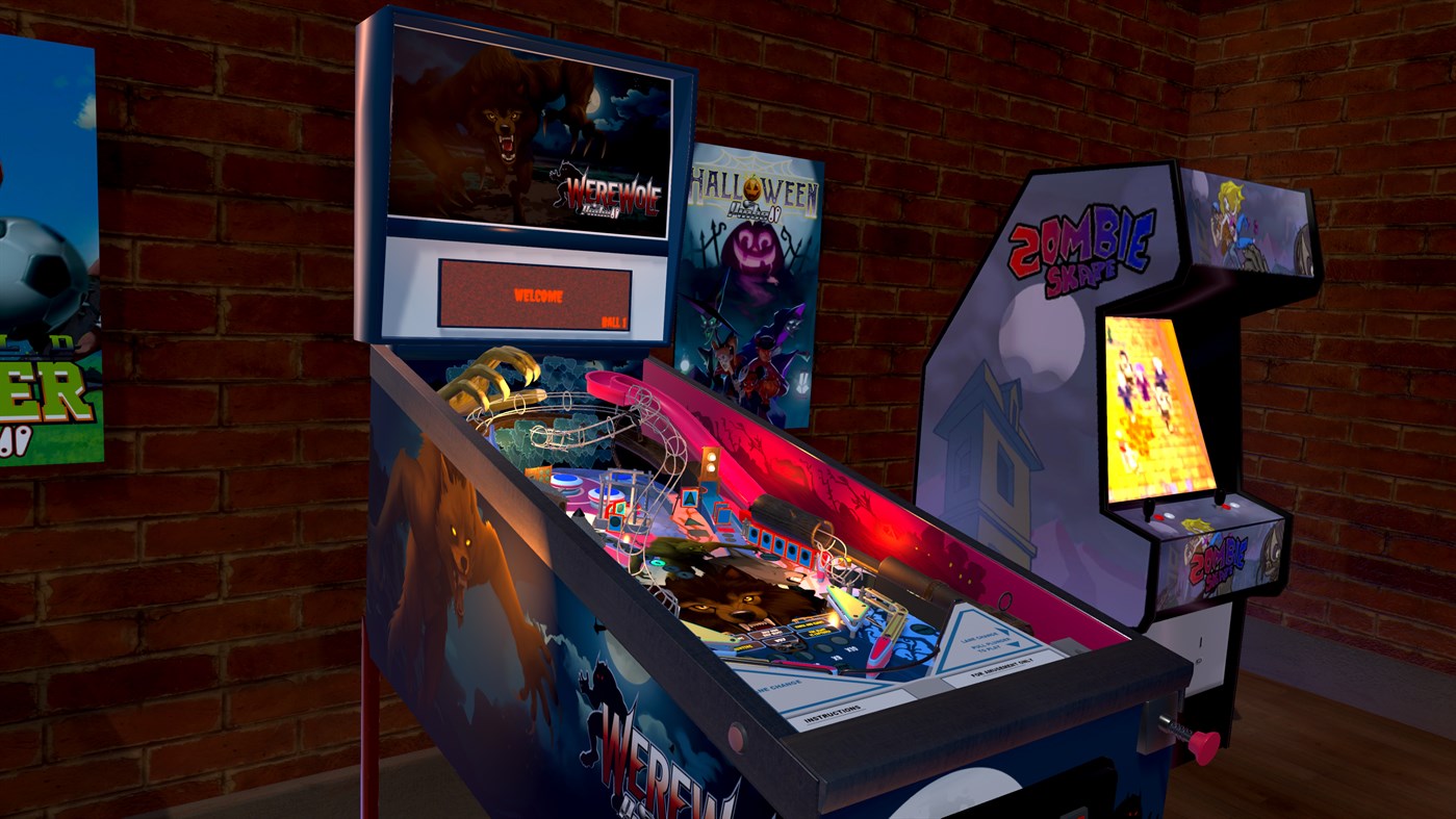 #1. Werewolf Pinball (Windows) By: Super PowerUP Games