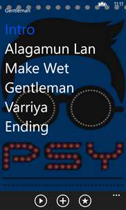 Gentleman Psy Ringtones screenshot 2