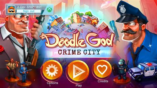 Doodle God: Crime City screenshot 1