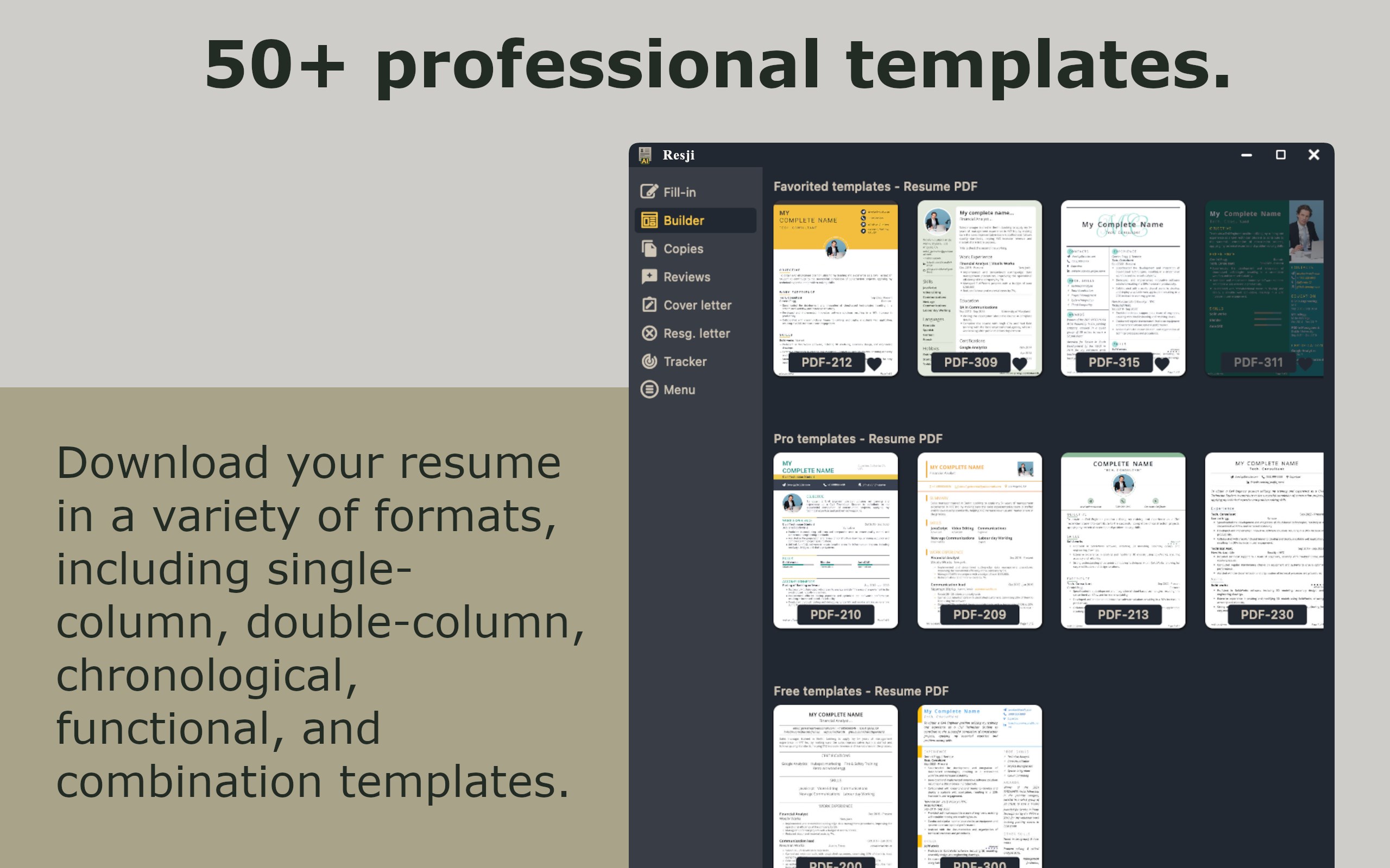 Resume Builder Maker screenshot