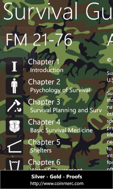 Captura 2 SurvivalGuide windows