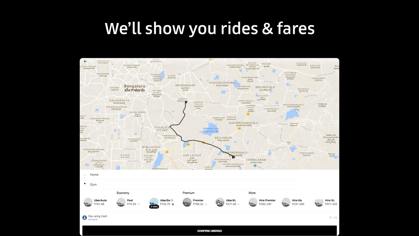 #2. Uber (Windows) 由: Uber Technologies Inc.