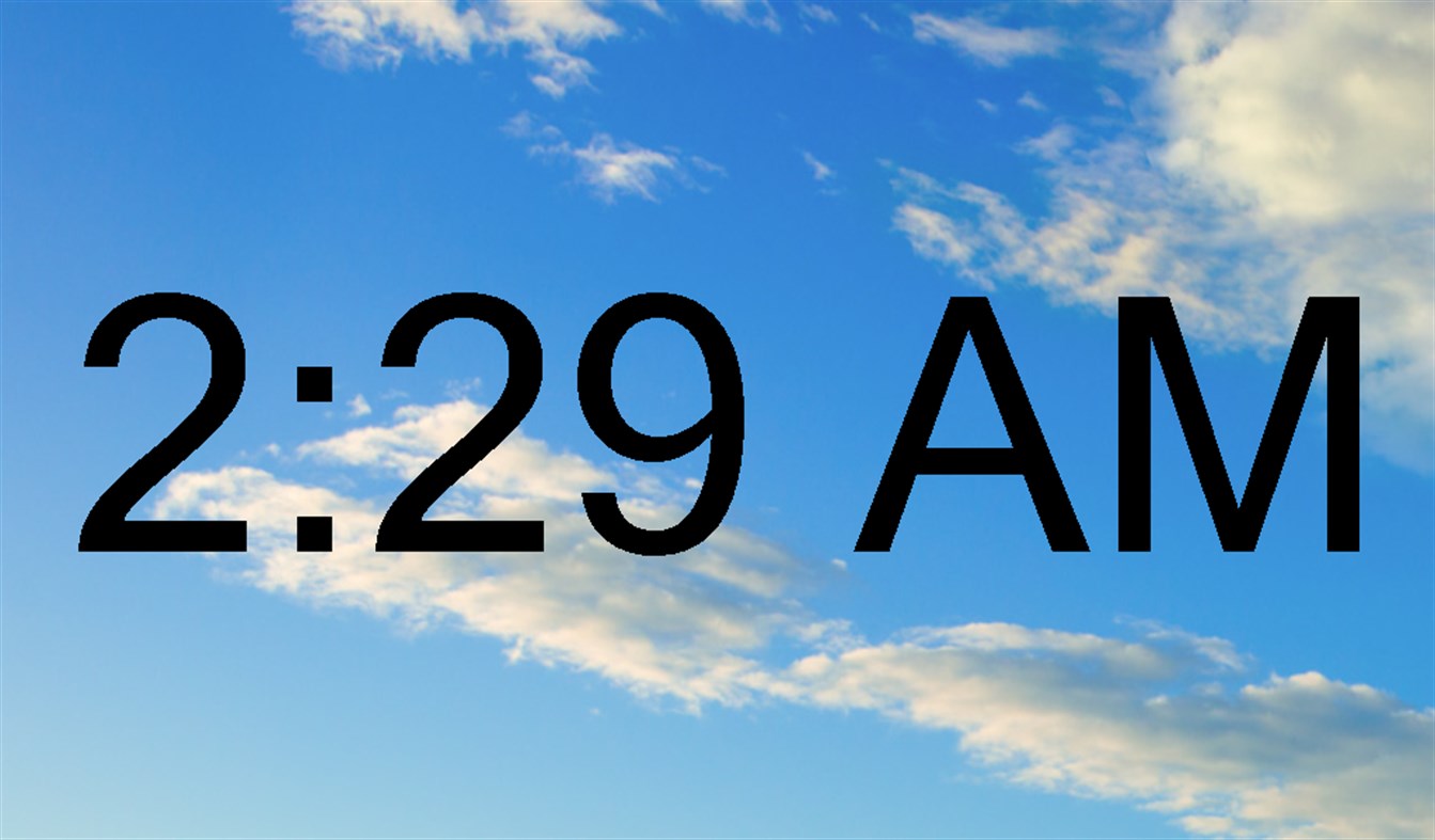 #2. Desktop - Clock (Windows) 由: s software