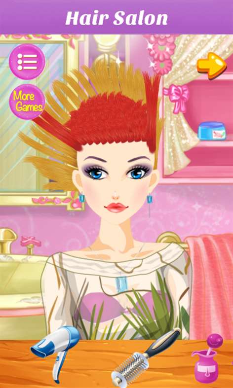 Summer Beauty Girl Hair Salon Screenshots 1