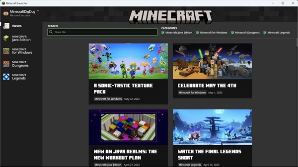 Minecraft Launcher — 9