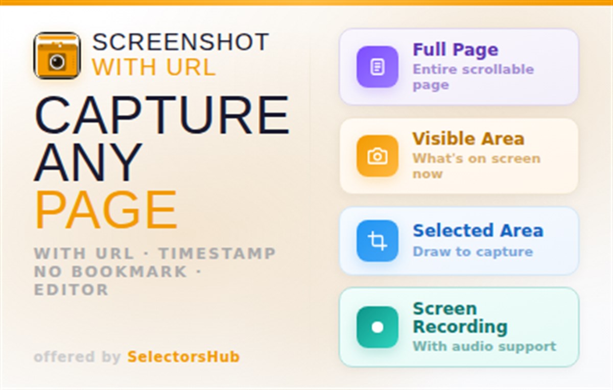 Screenshot with URL - Full Page Screenshot