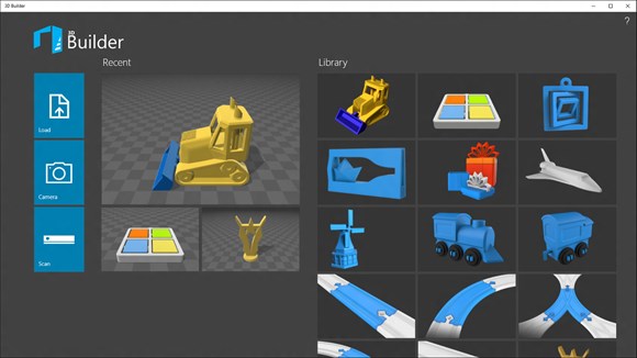 Screenshot: A simple way to experience 3D printing.