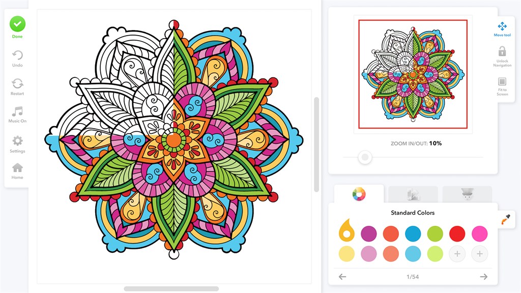 Mandala De Livros De Colorir Jogos Adultos Para Relax na App Store