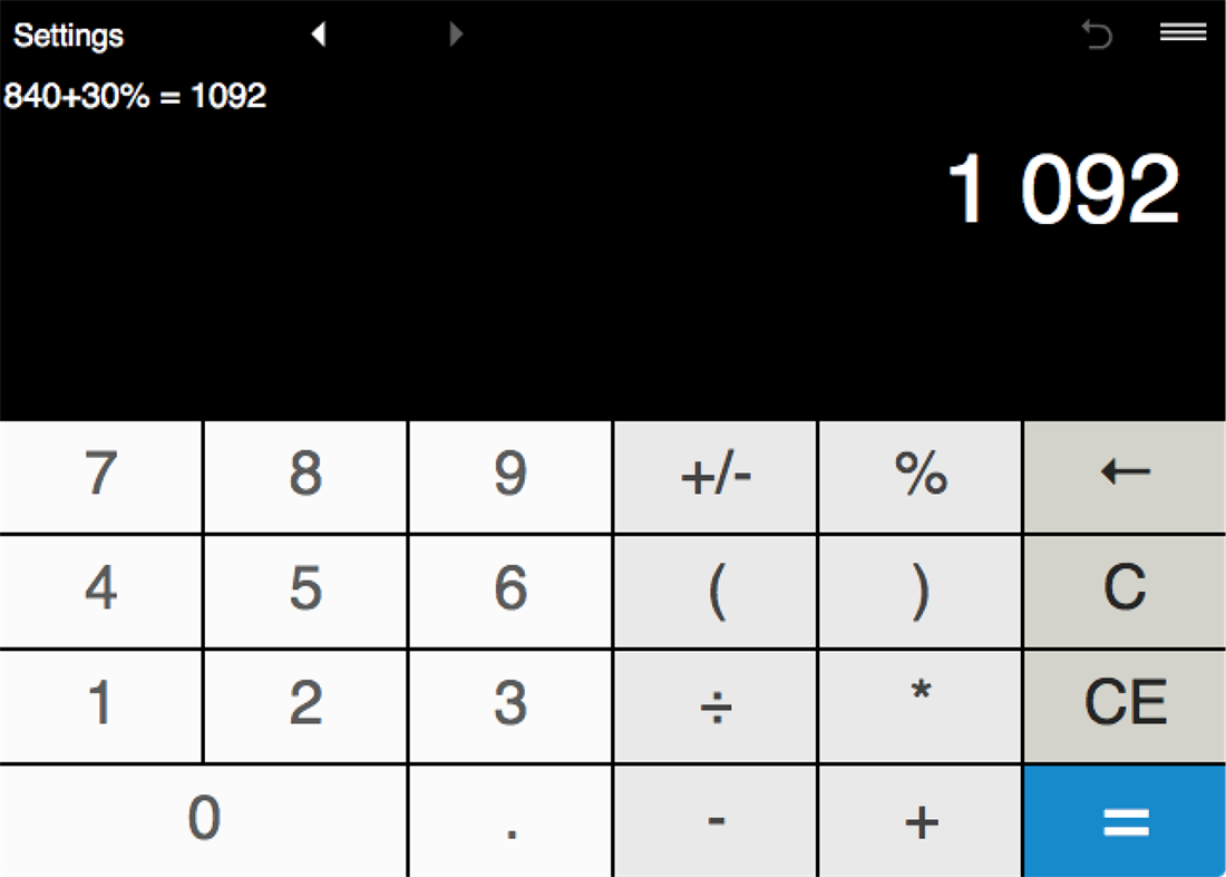 #3. Calculator with parentheses (Windows) De: Intemodino Group s.r.o.