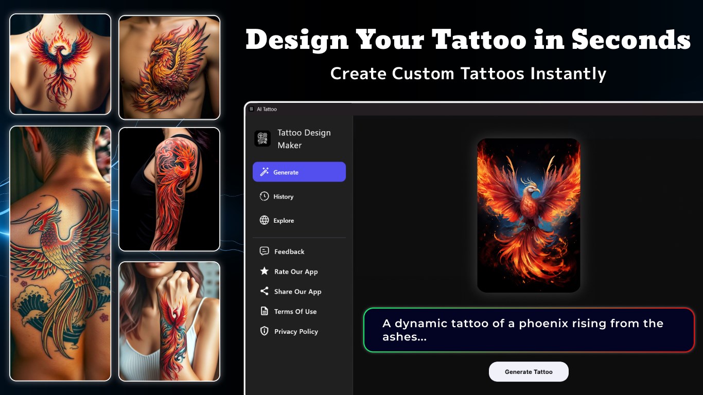 Tattoo Photo Maker ・ screenshot