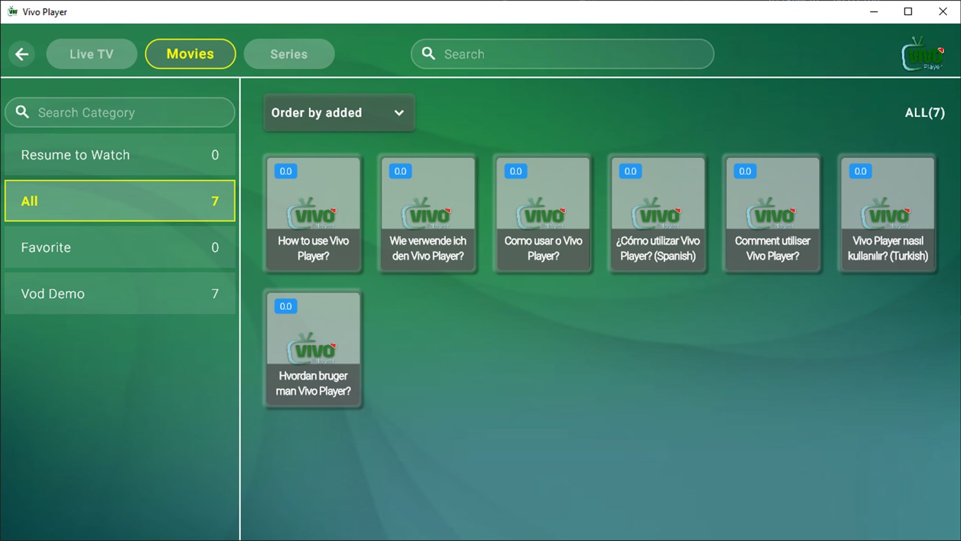 #4. Vivo Player (Windows) 由: VivoPlayer LLC