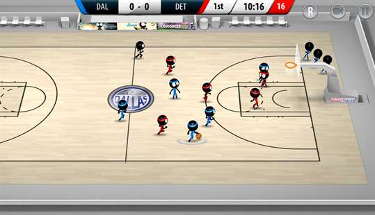 Stickman Basketball 2017 screenshot 2