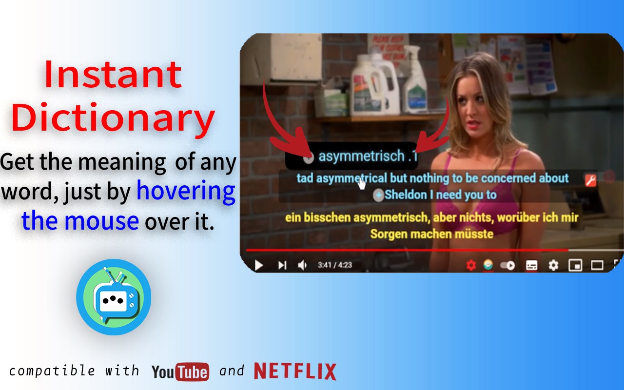 Language Learning with Netflix & YouTube™