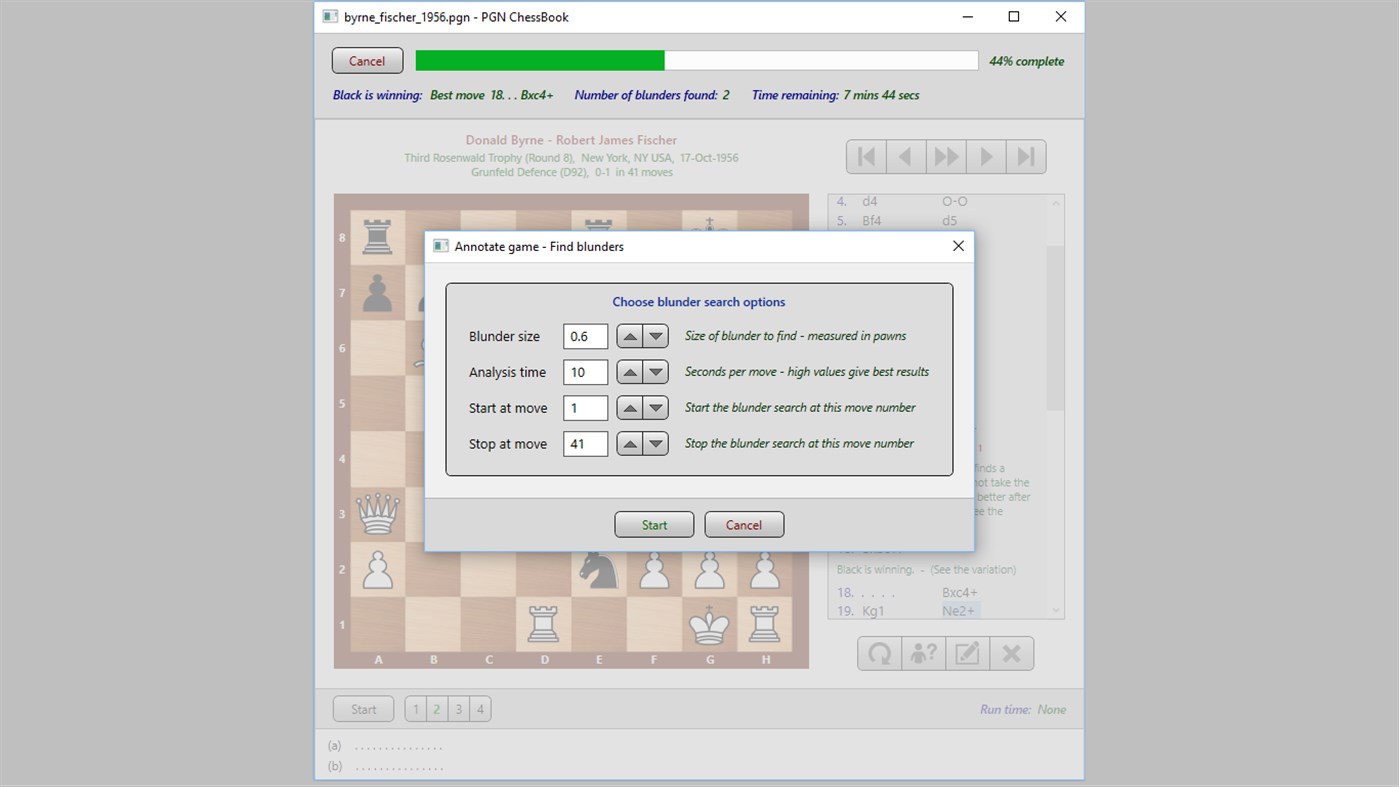 #2. PGN Chess Book (Windows) De: PgnExplorer