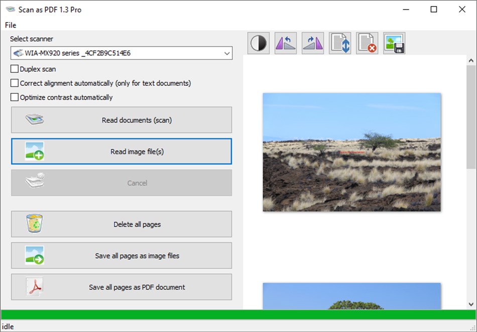 Scan as PDF (Windows) Podle: CK Softwareentwicklung