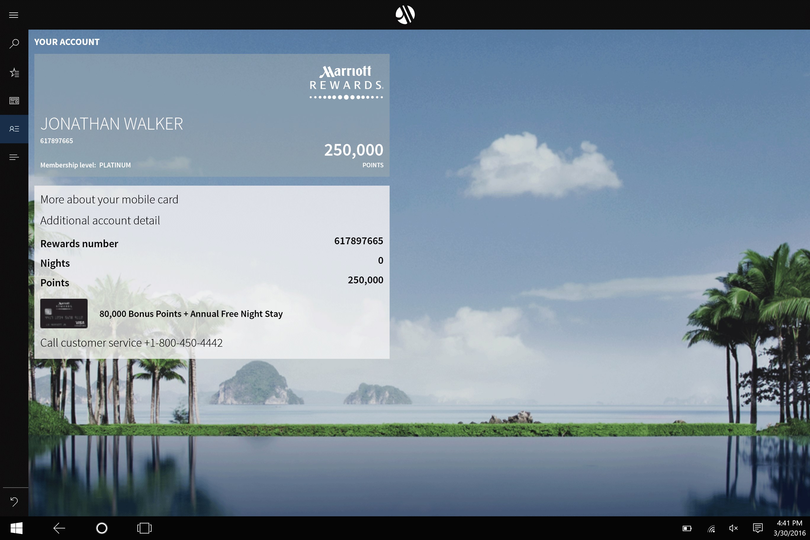 Marriott International app now a Universal Windows App for tablet ...
