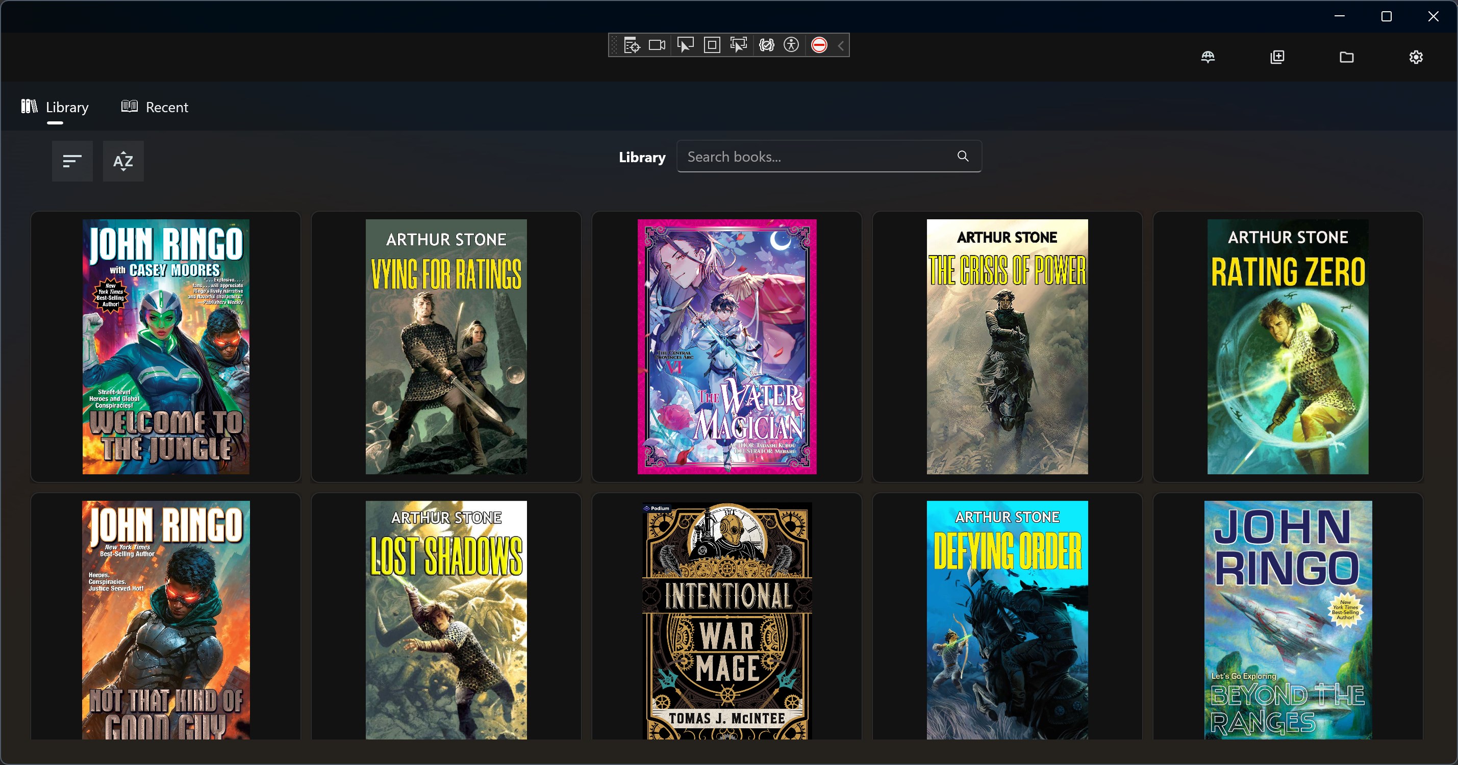 EpubReader For Windows screenshot