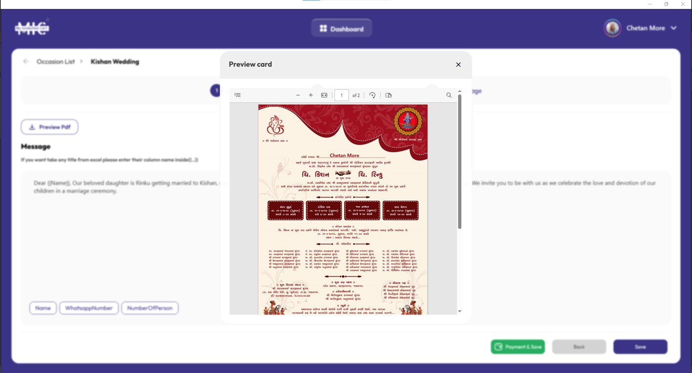 #8. My Invitation Cart (Windows) Göre: PROSOL TECHLINE