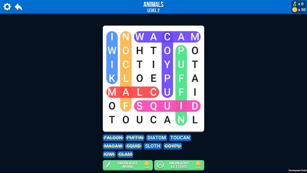 Word Search Brain Game — 8