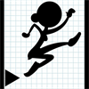 Stick Woman Doodle Thief Fall