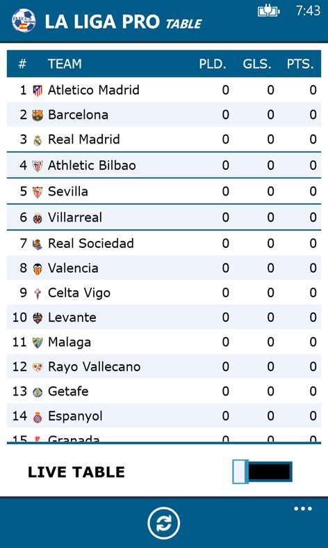 La Liga Pro Screenshots 1