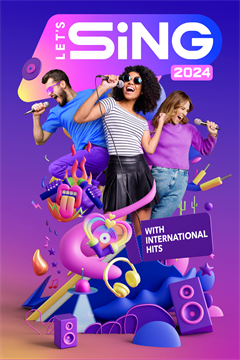 Cover poster for Let's Sing 2024 with International Hits