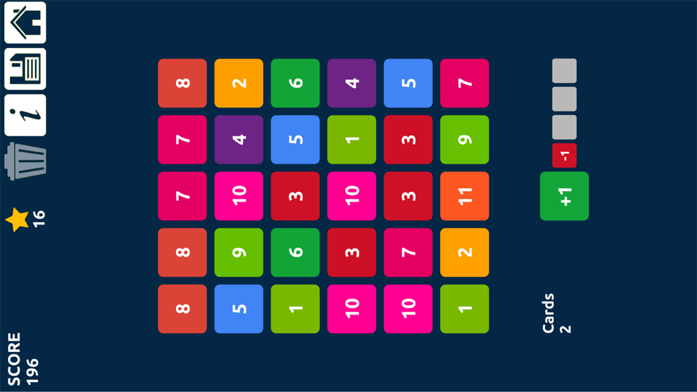 #2. Drag n Merge Numbers: Match 3 Math Puzzle (Windows) Av: Amr Hassan