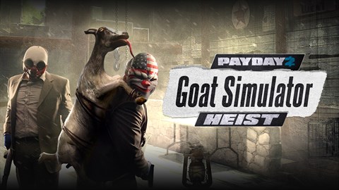 ¡Golpes Goat Simulator de PAYDAY 2: CRIMEWAVE EDITION!