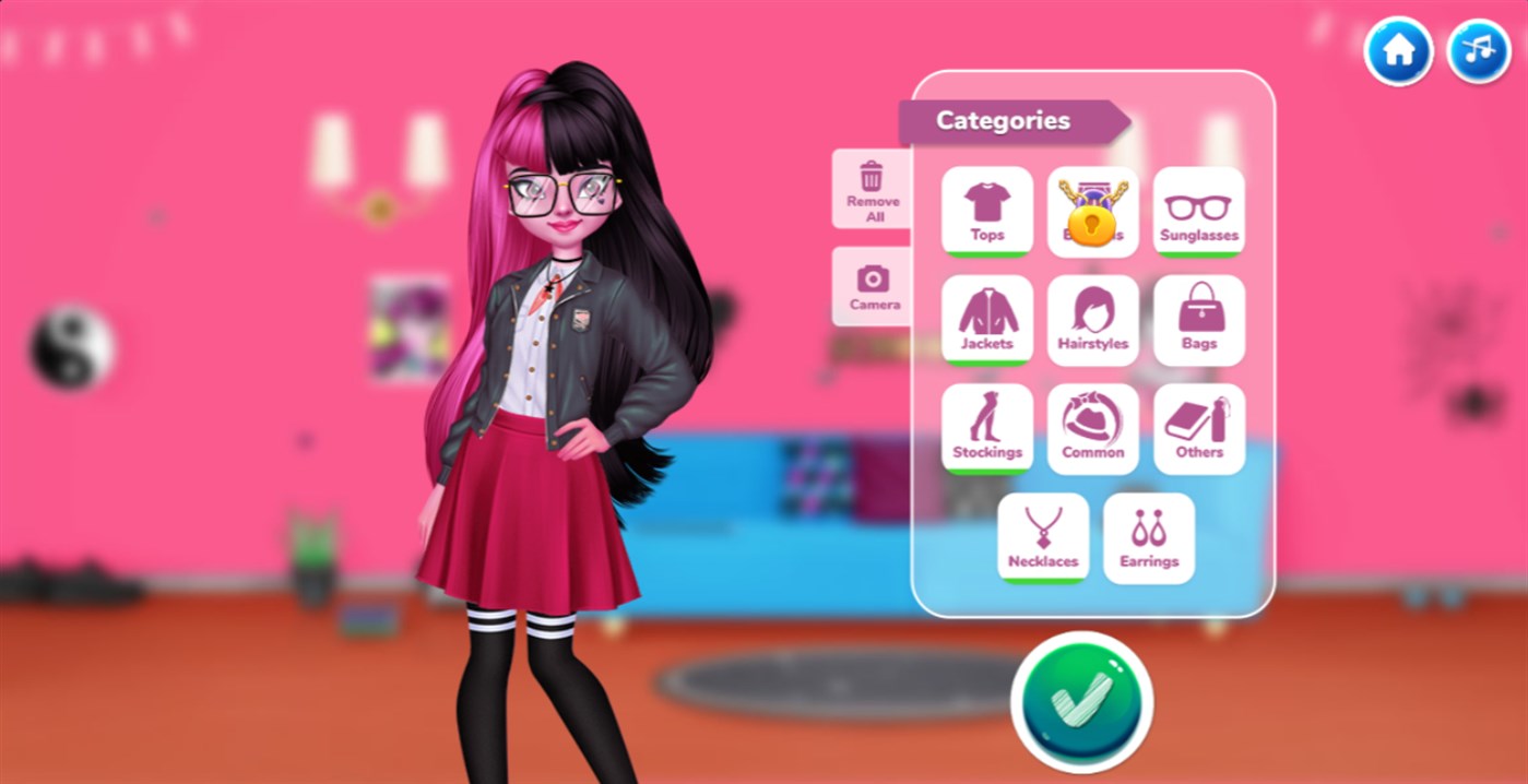 #3. Monster Girls Back To School (Windows) By: Advergame Technologies Private Limited