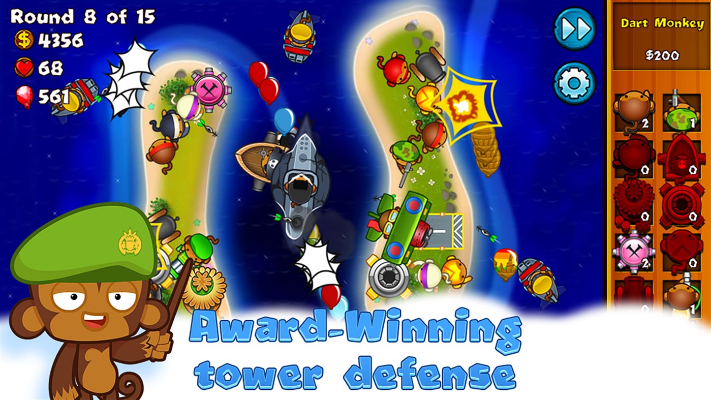 #2. Bloons Monkey City (Windows) 来自: Ninja Kiwi
