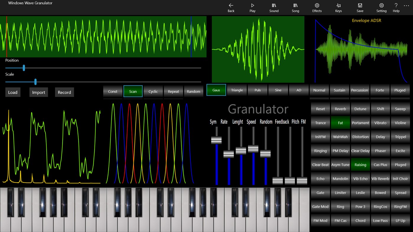 #3. Granulator (Windows) By: SoundDesigner