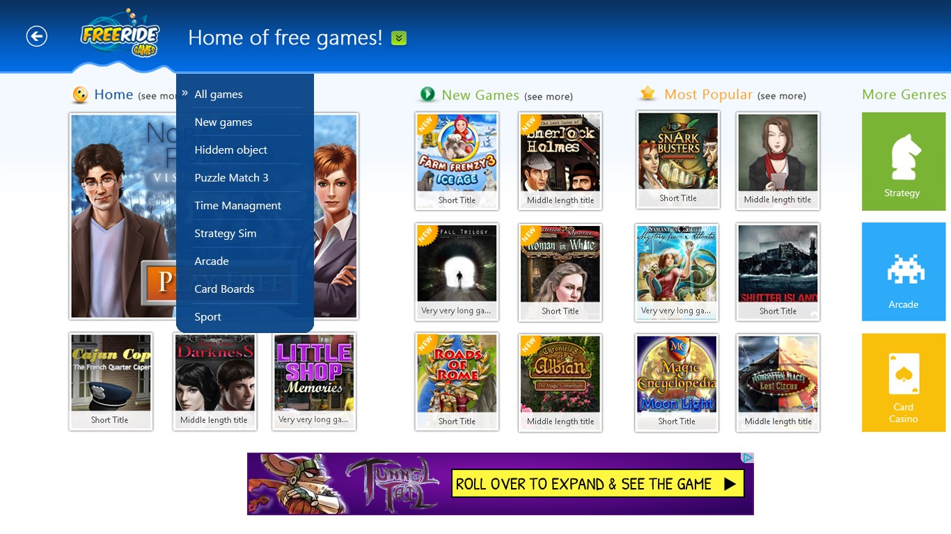 FreeRide Games for Windows 10