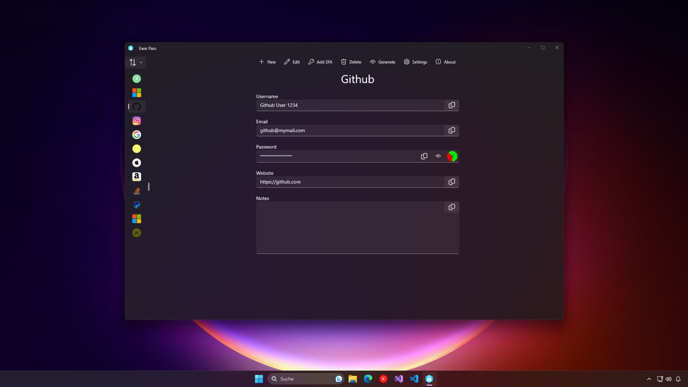 #5. Ease Pass (Windows) De: Julius Kirsch