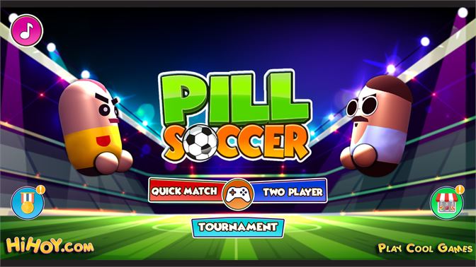 PILL SOCCER: 1-2 Players Sport Heads • COKOGAMES