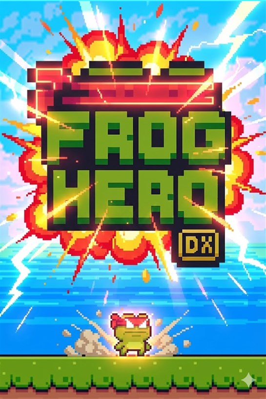 Снимок коробки Frog Hero DX (Windows)