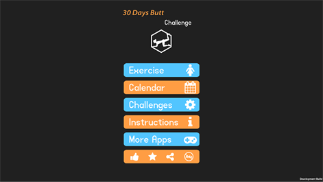 30 Day Buttocks Workout-Hips & Legs Physique Exercises Screenshots 1