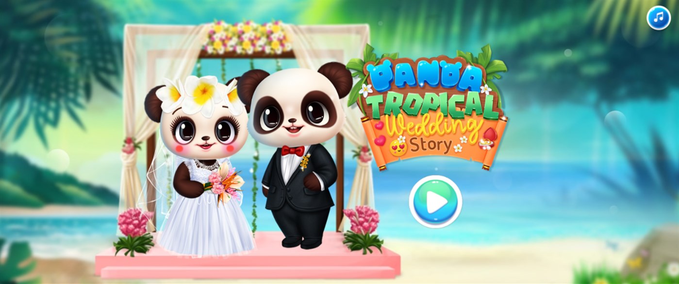 #1. Panda Tropical Wedding Story (Windows) By: Advergame Technologies Private Limited