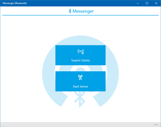 Messenger (Bluetooth) screenshot 1
