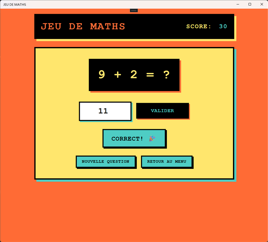 #1. JEU DE MATHS (Windows) От: RollerNiGi