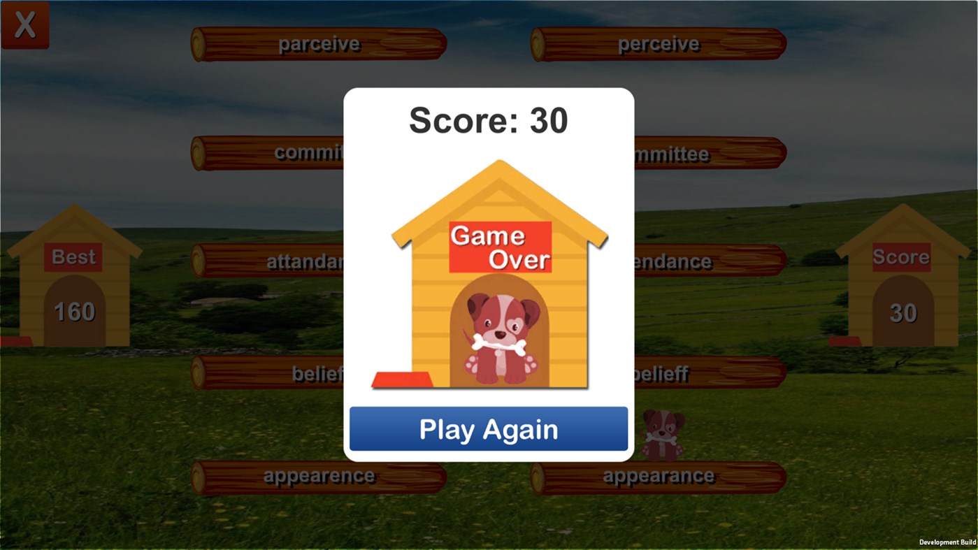 #3. Word Jump Game (Windows) 由: ACKAD Developer