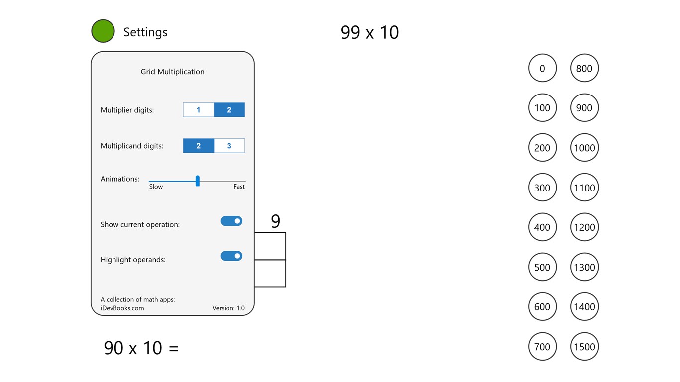 Grid Multiplication - Windows मा डाउनलोड र स्थापित गर्नुहोस् | Microsoft  Store