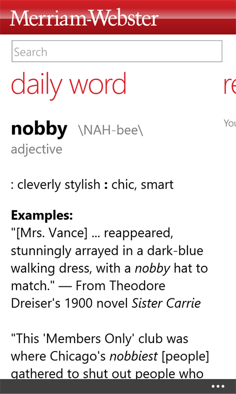 Dictionary Screenshots 1